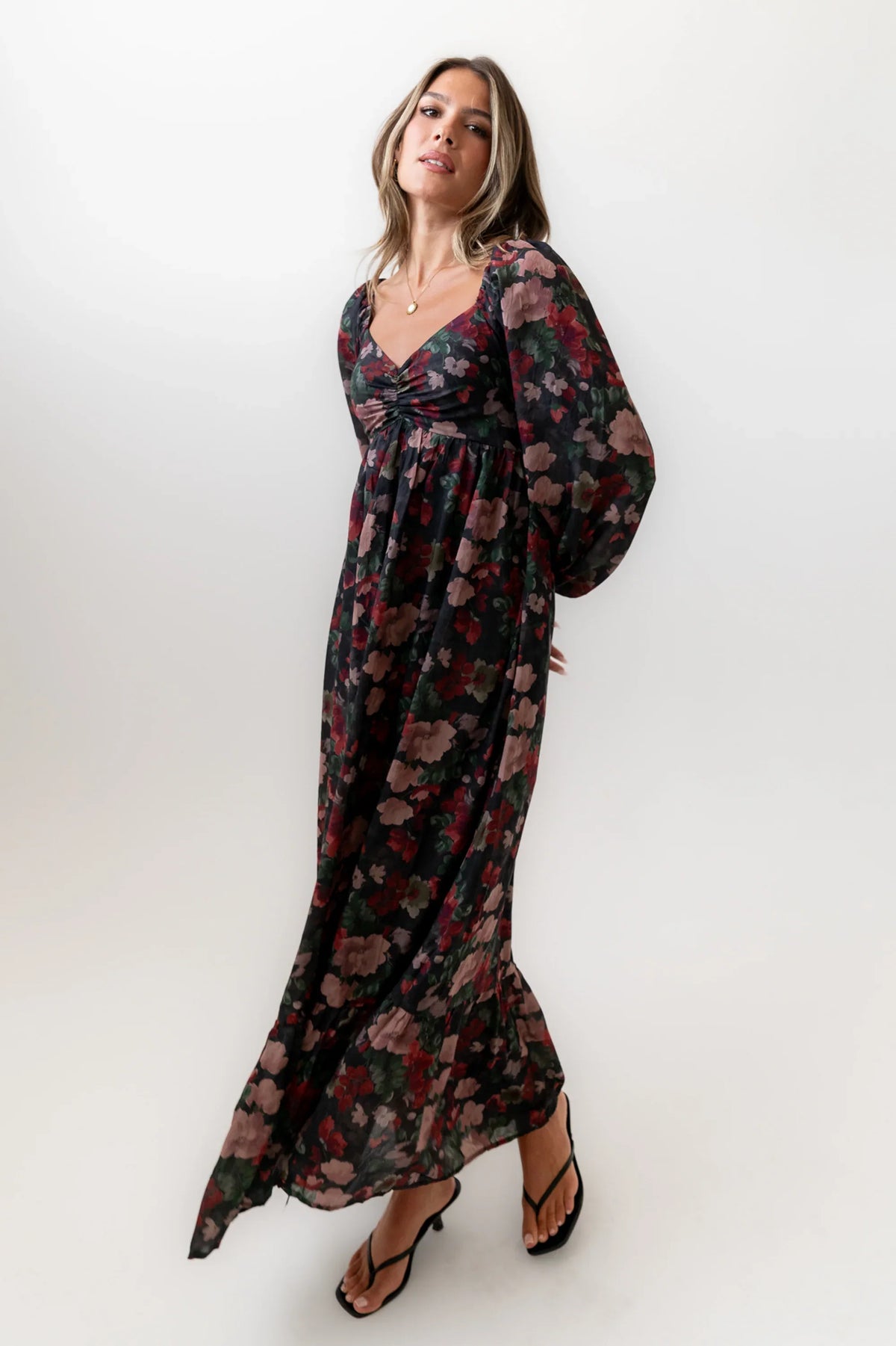 Jennifer Floral Maxi Dress FINAL SALE