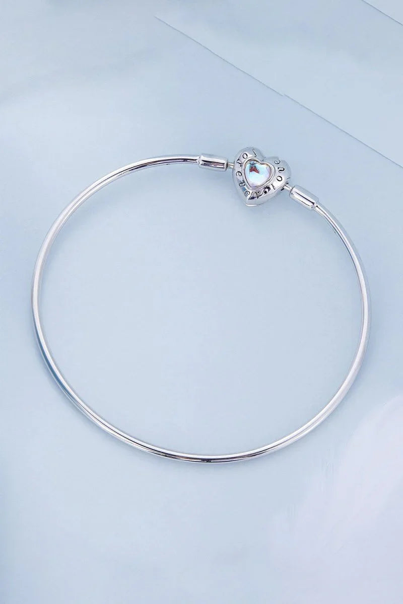 Blue Heart Moonstone Bracelet Perfect Gift