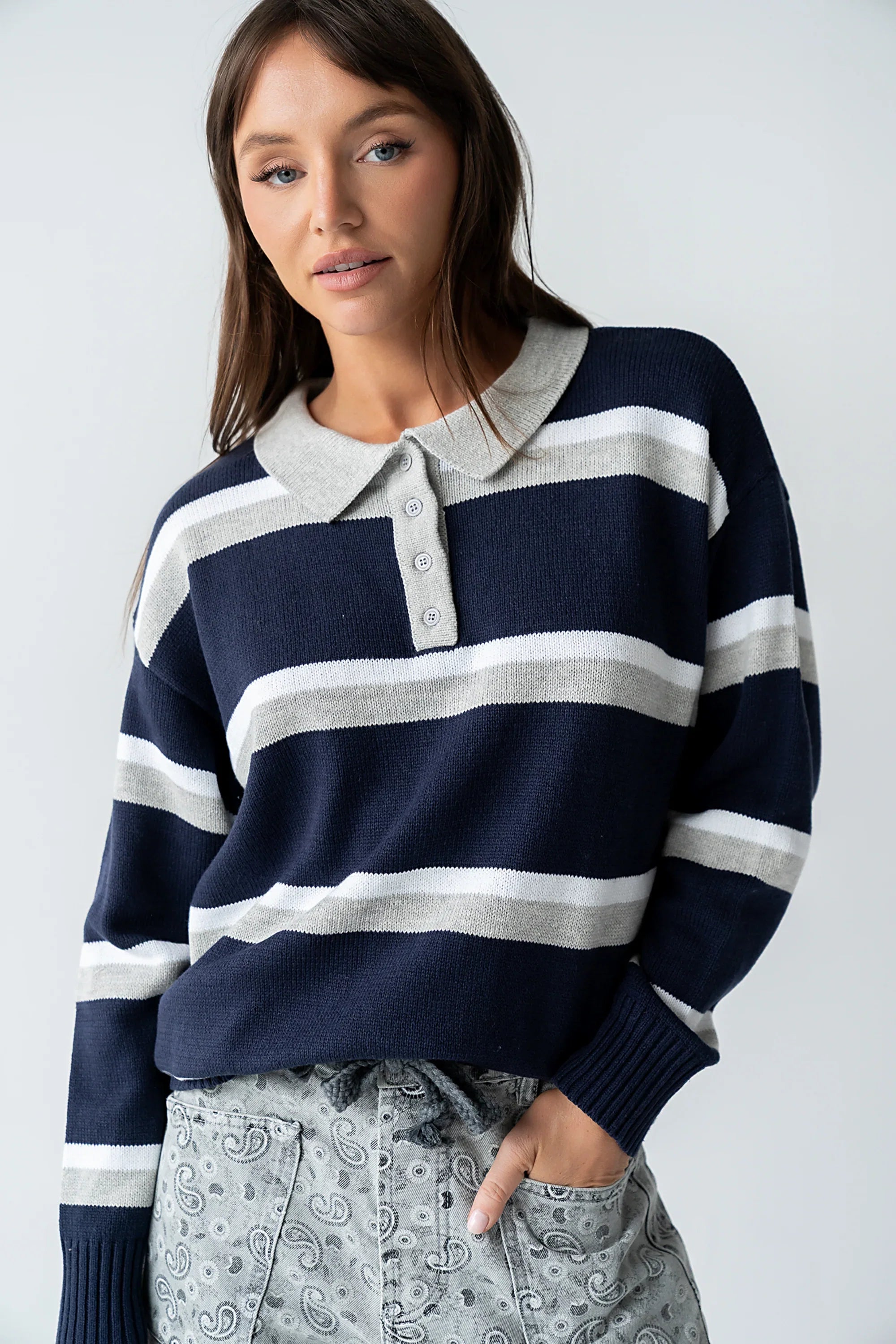 Karina Striped Sweater FINAL SALE