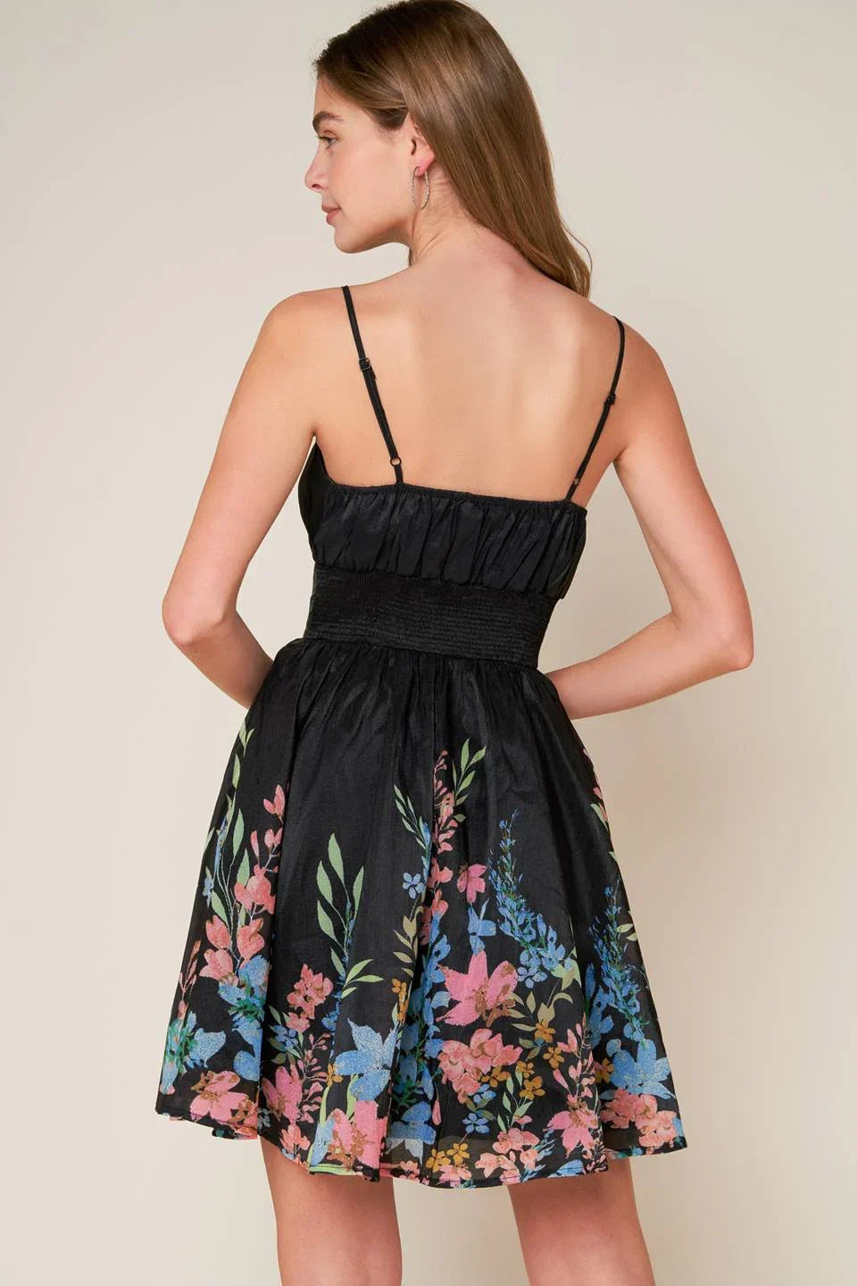 WITH THE TIDE WOVEN MINI DRESS