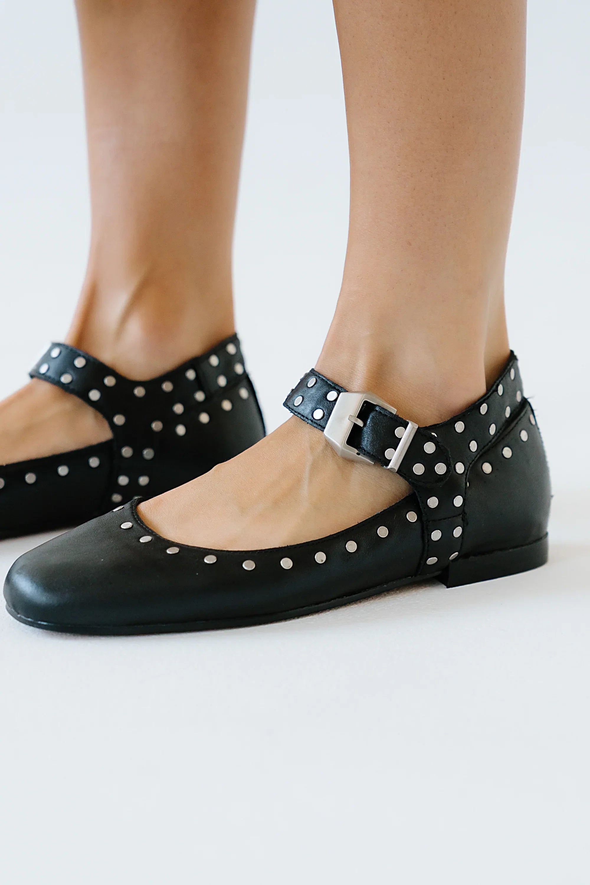 Elowyn Studded Flats FINAL SALE