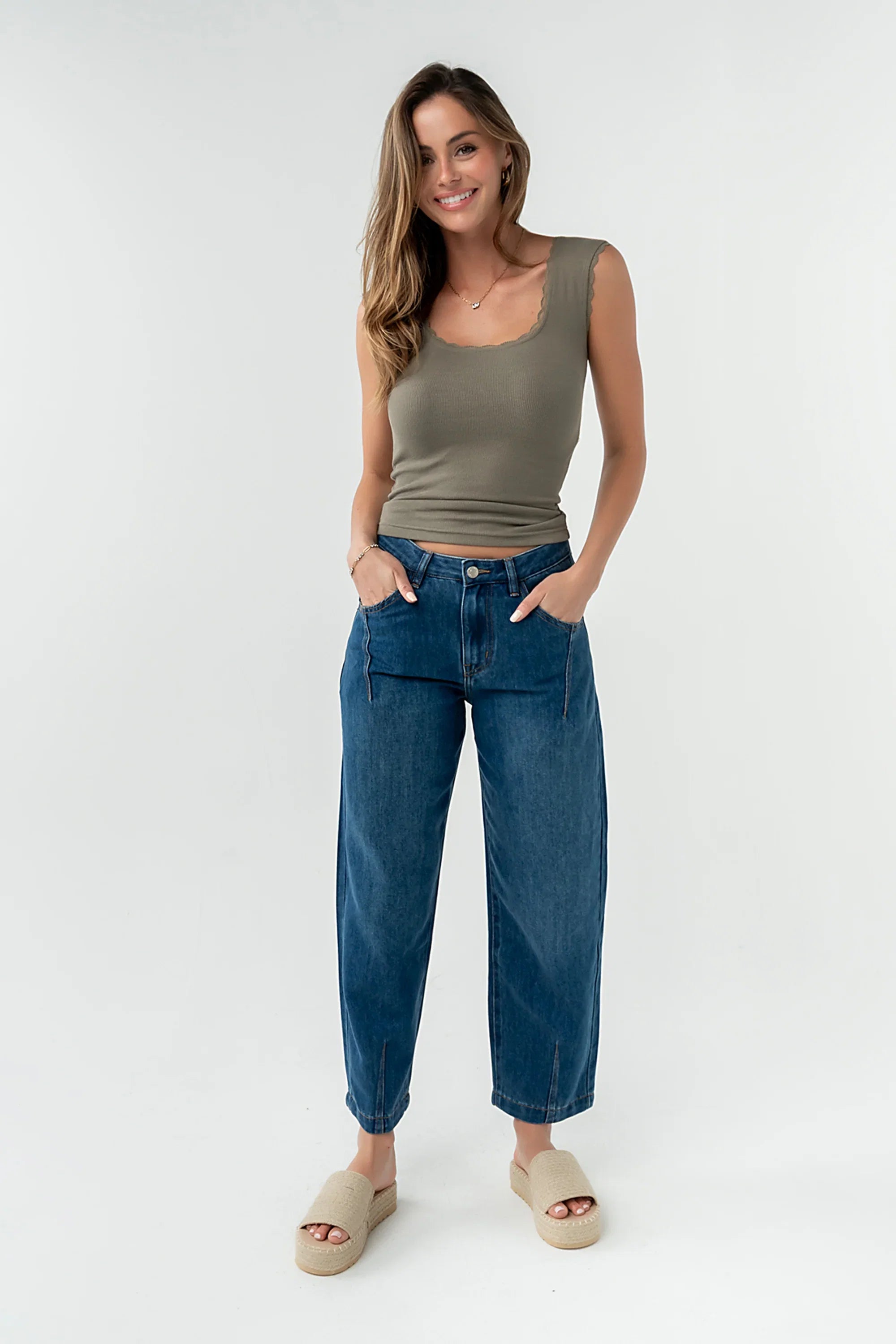 Yana Barrel Jeans