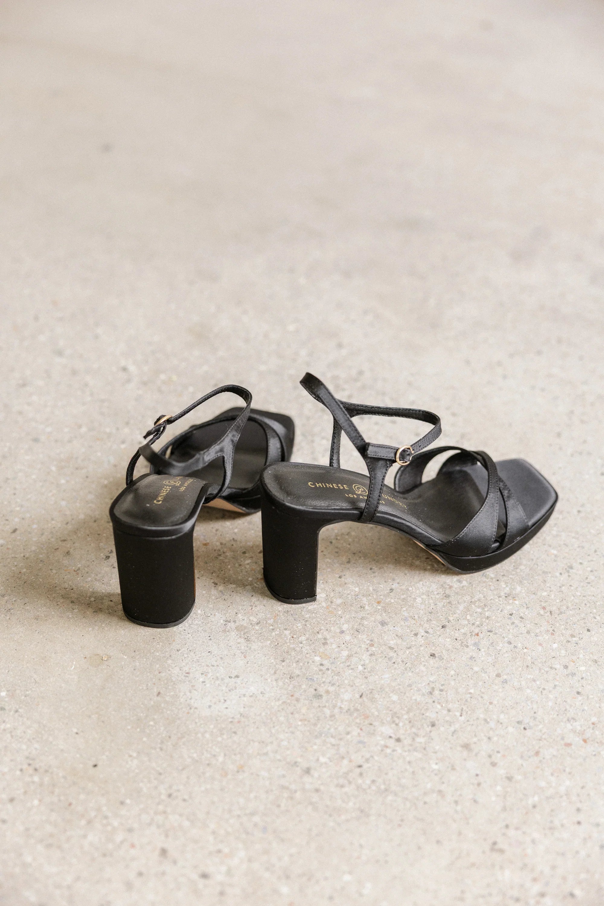 Josie Block Heel in Black