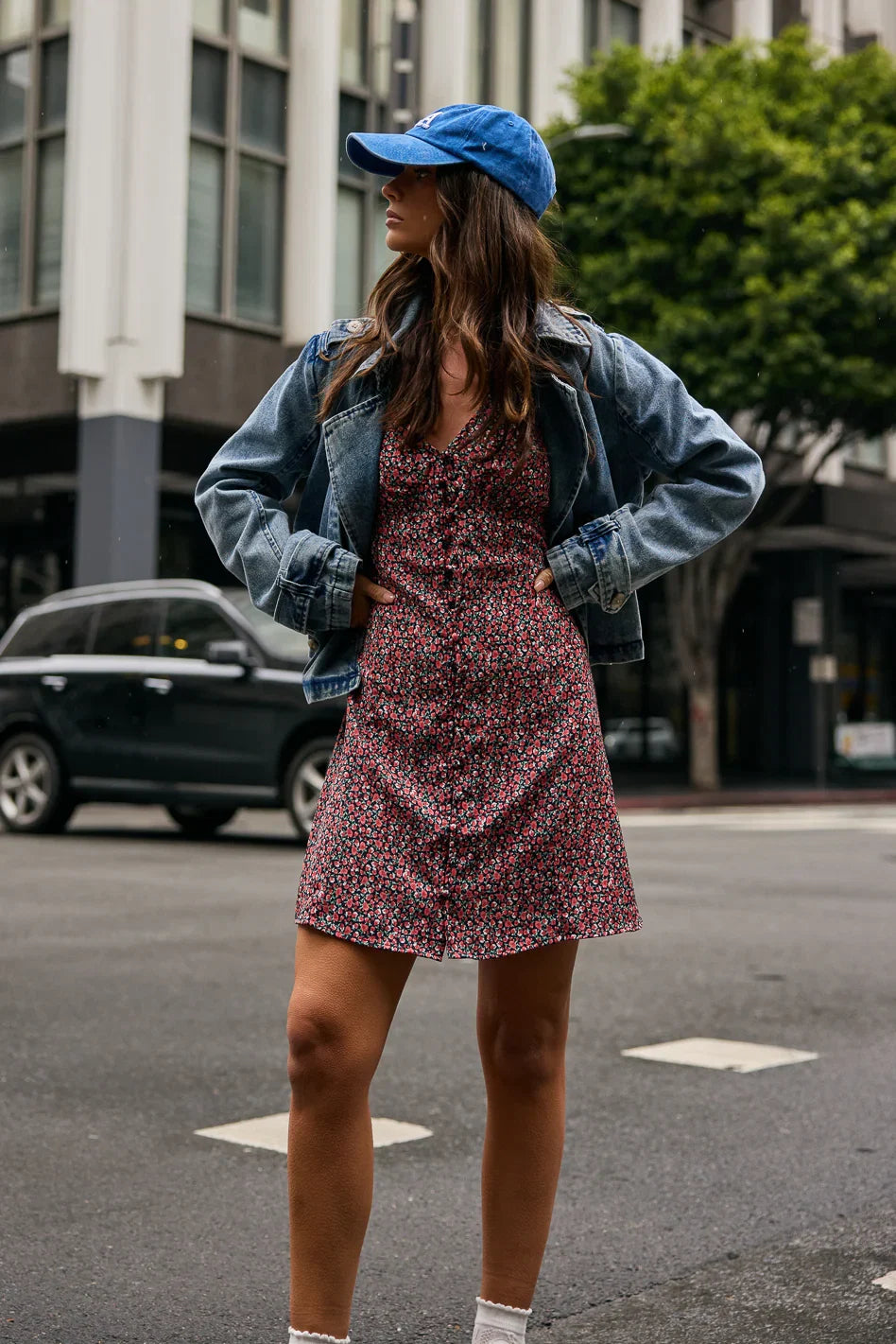 Anne Floral Mini Dress FINAL SALE
