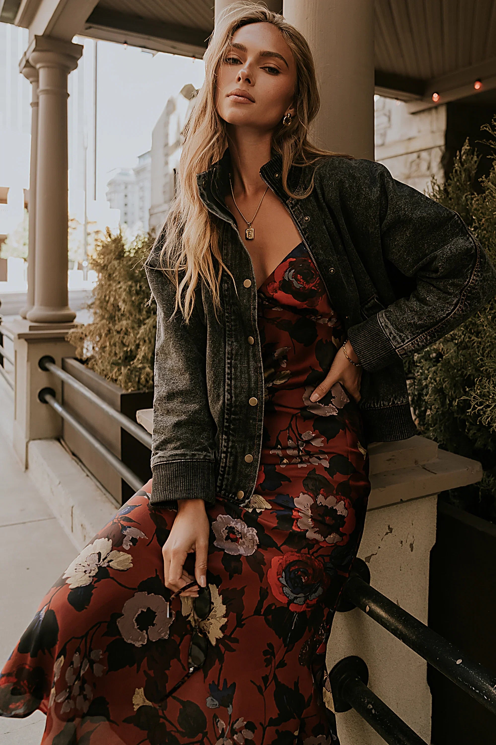 Paige Denim Jacket in Black FINAL SALE