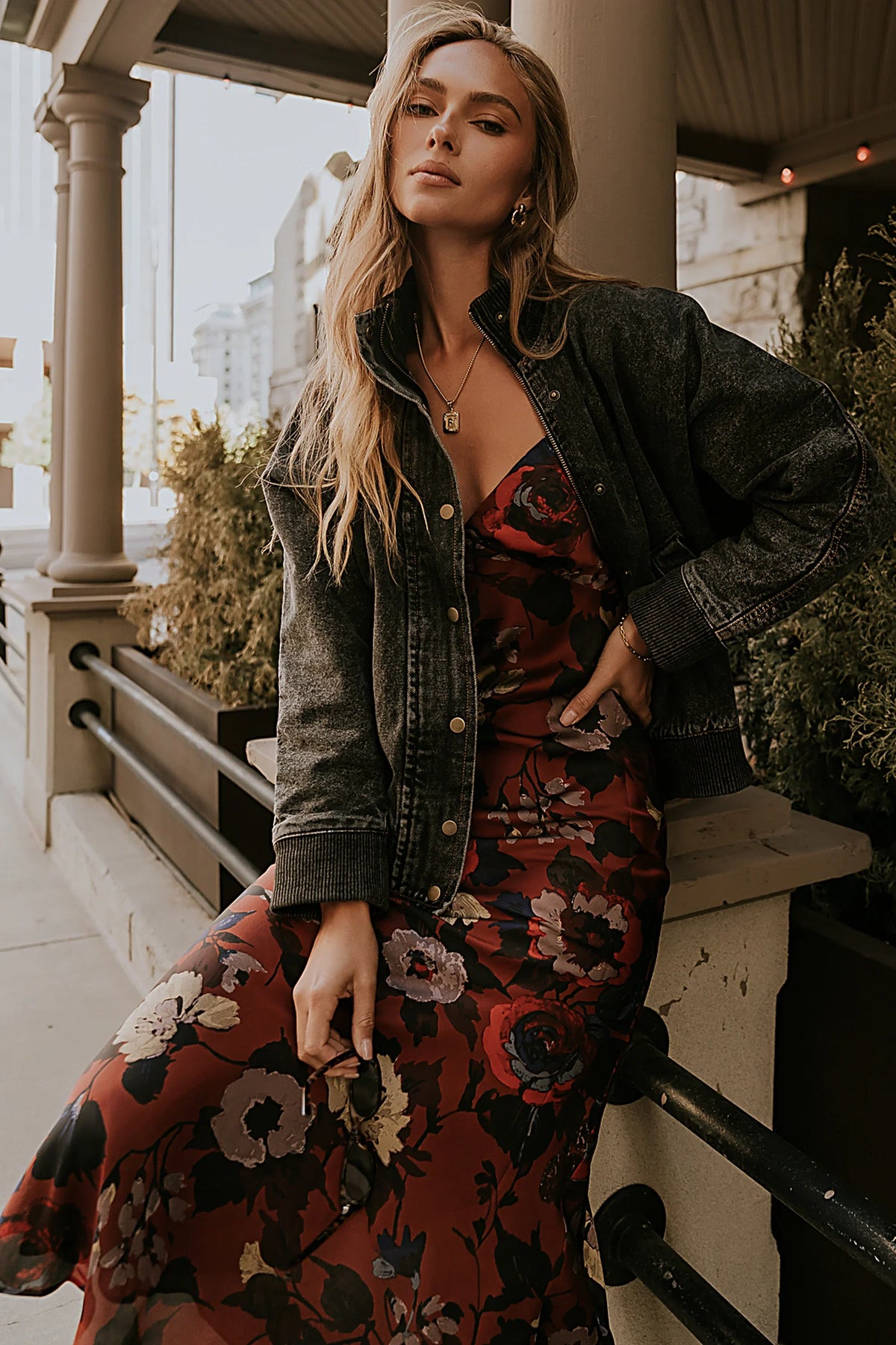 Paige Denim Jacket in Black FINAL SALE