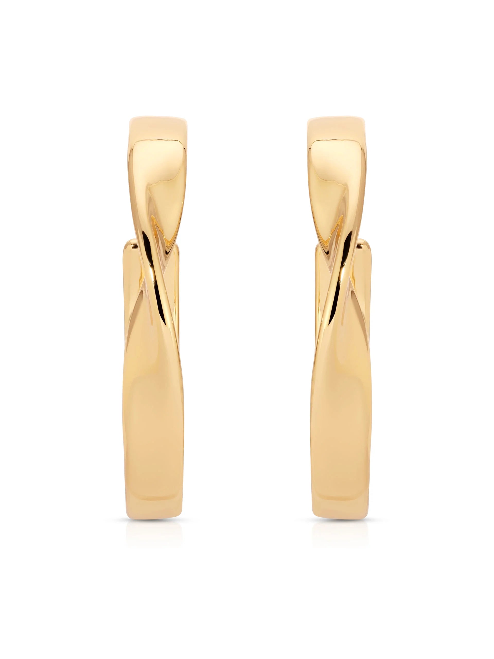 Heirloom Twist Medium Hoops