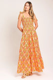 SUNKISS FLORAL MAXI DRESS