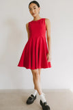 Liora Mini Dress in Red FINAL SALE