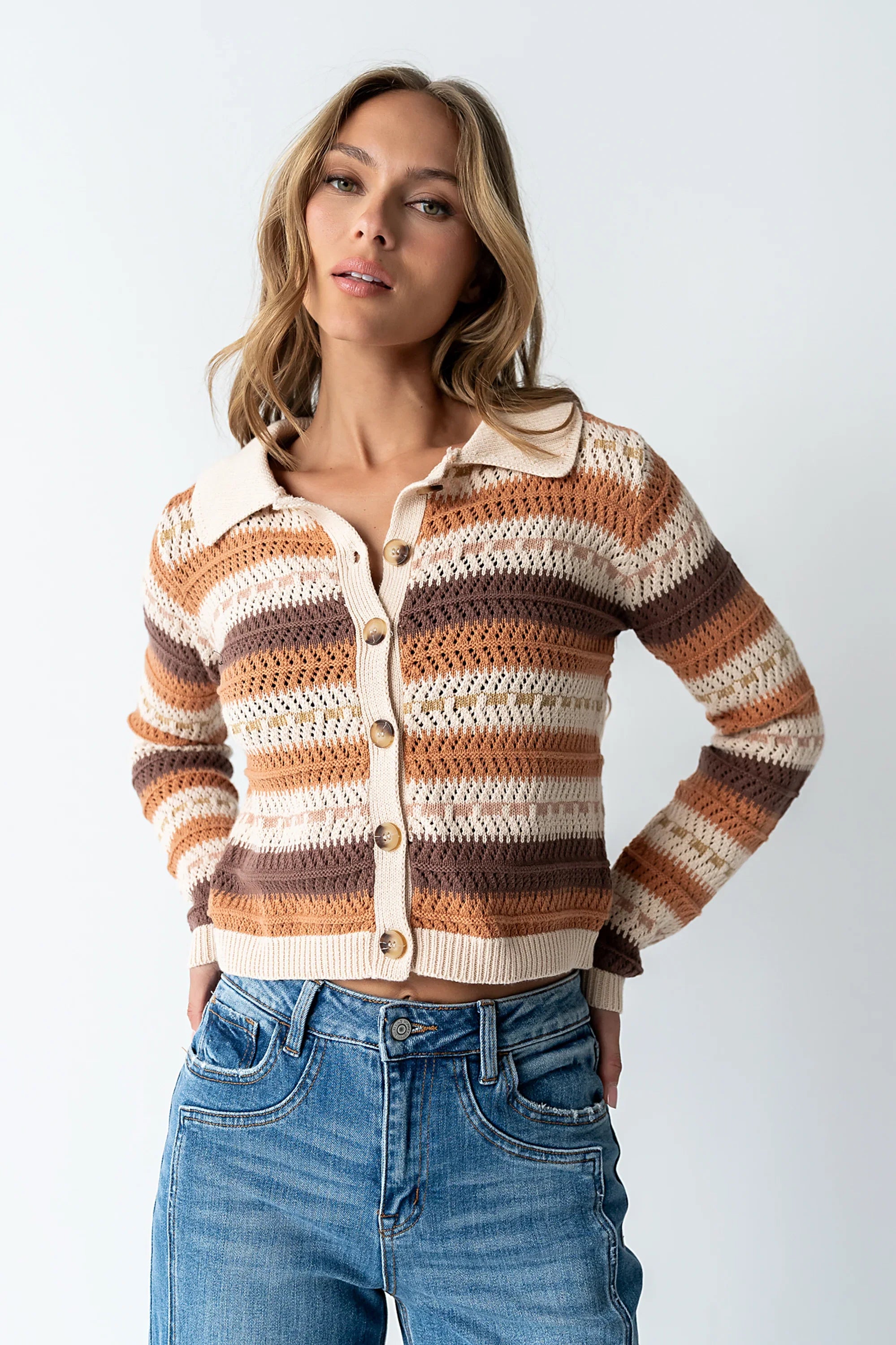 Jennie Crochet Cardigan