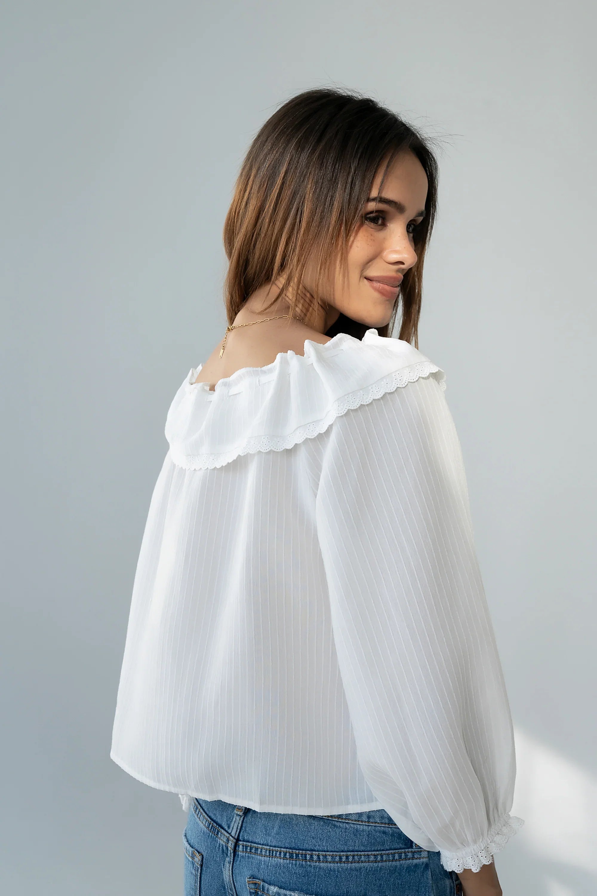 Kenzy Sheer Blouse