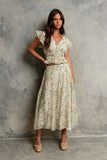 Carlie Floral Smocked Blouse