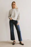 Leander Knit Sweater in Grey FINAL SALE