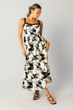 Zora Floral Midi Dress FINAL SALE