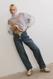 Sloan Baggy Denim in Dark Wash FINAL SALE