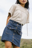 Beatrice Denim Mini Skirt FINAL SALE