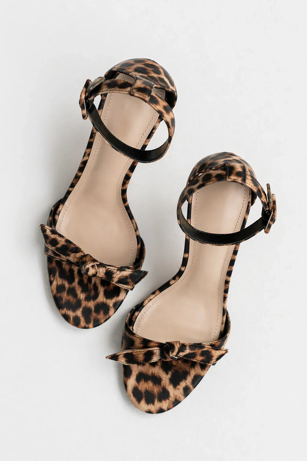Melly Tie Heels in Cheetah