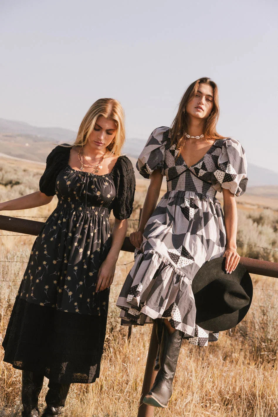 Brielle Patchwork Midi Dress FINAL SALE