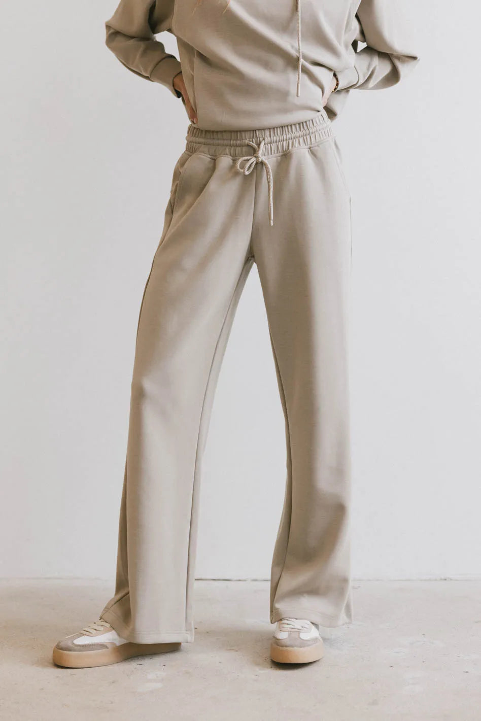 Flow State Pants in Taupe FINAL SALE