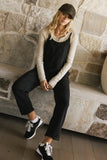 Bram Overalls in Black FINAL SALE