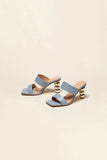 Square Toe Shaped Gourd High Heels