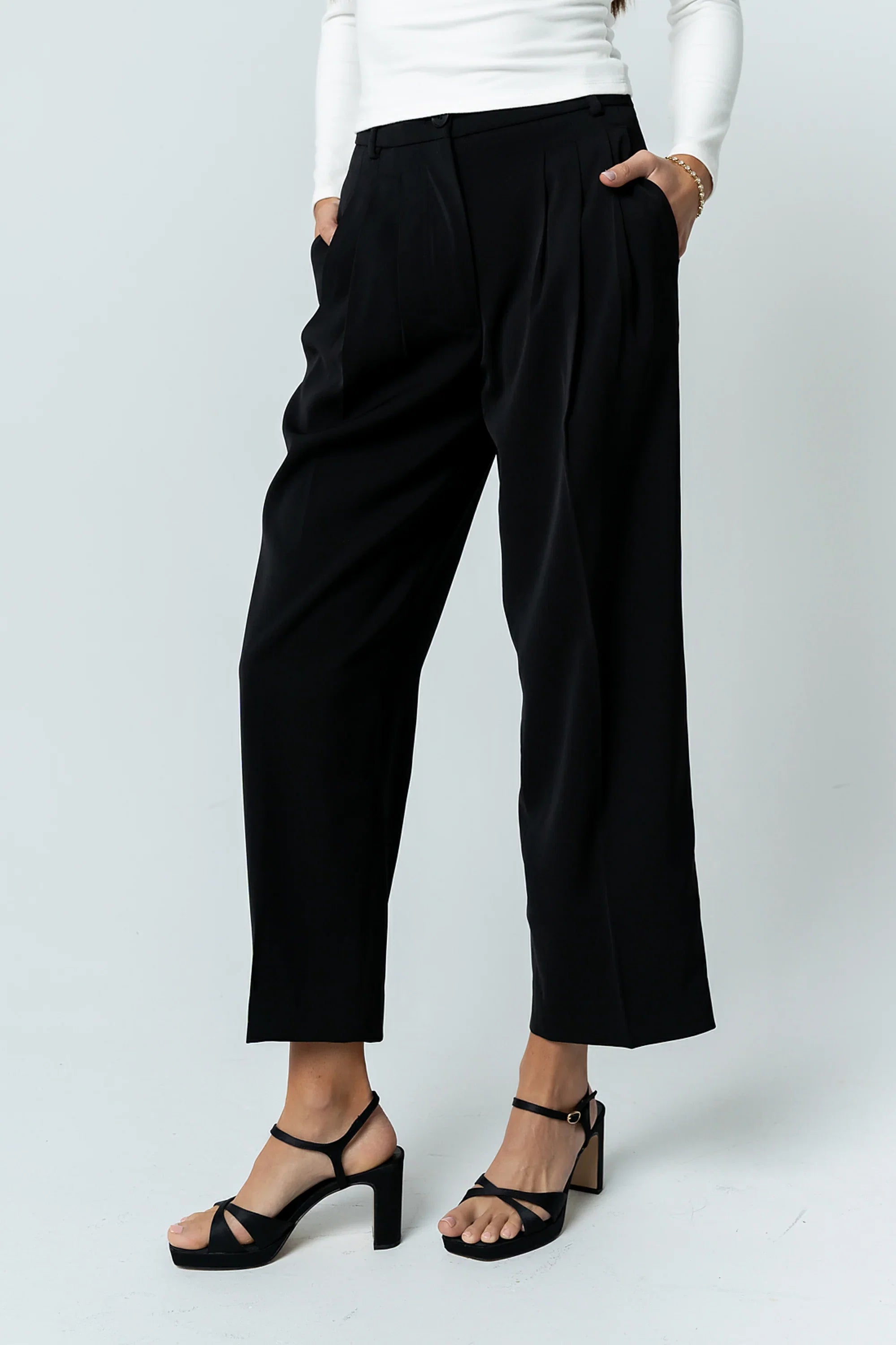 Andrea Pleated Trouser
