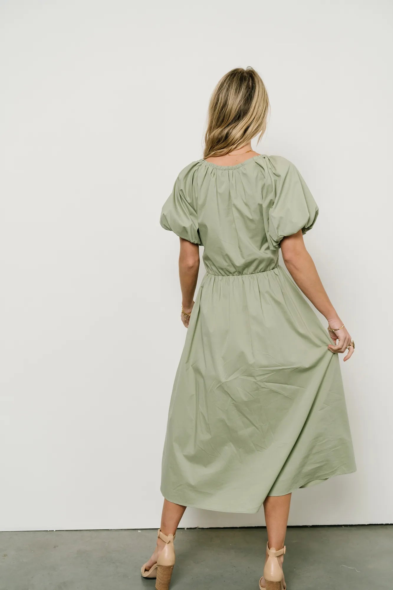 Kate V Neck Midi Dress FINAL SALE