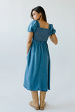Candice Denim Midi Dress FINAL SALE