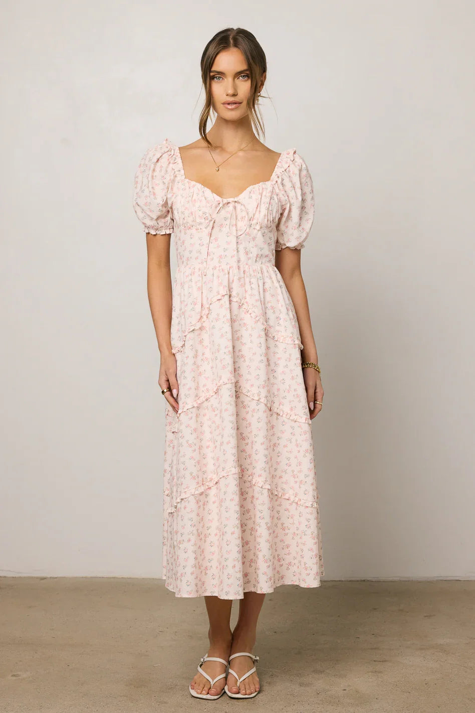 Jamie Floral Midi Dress FINAL SALE