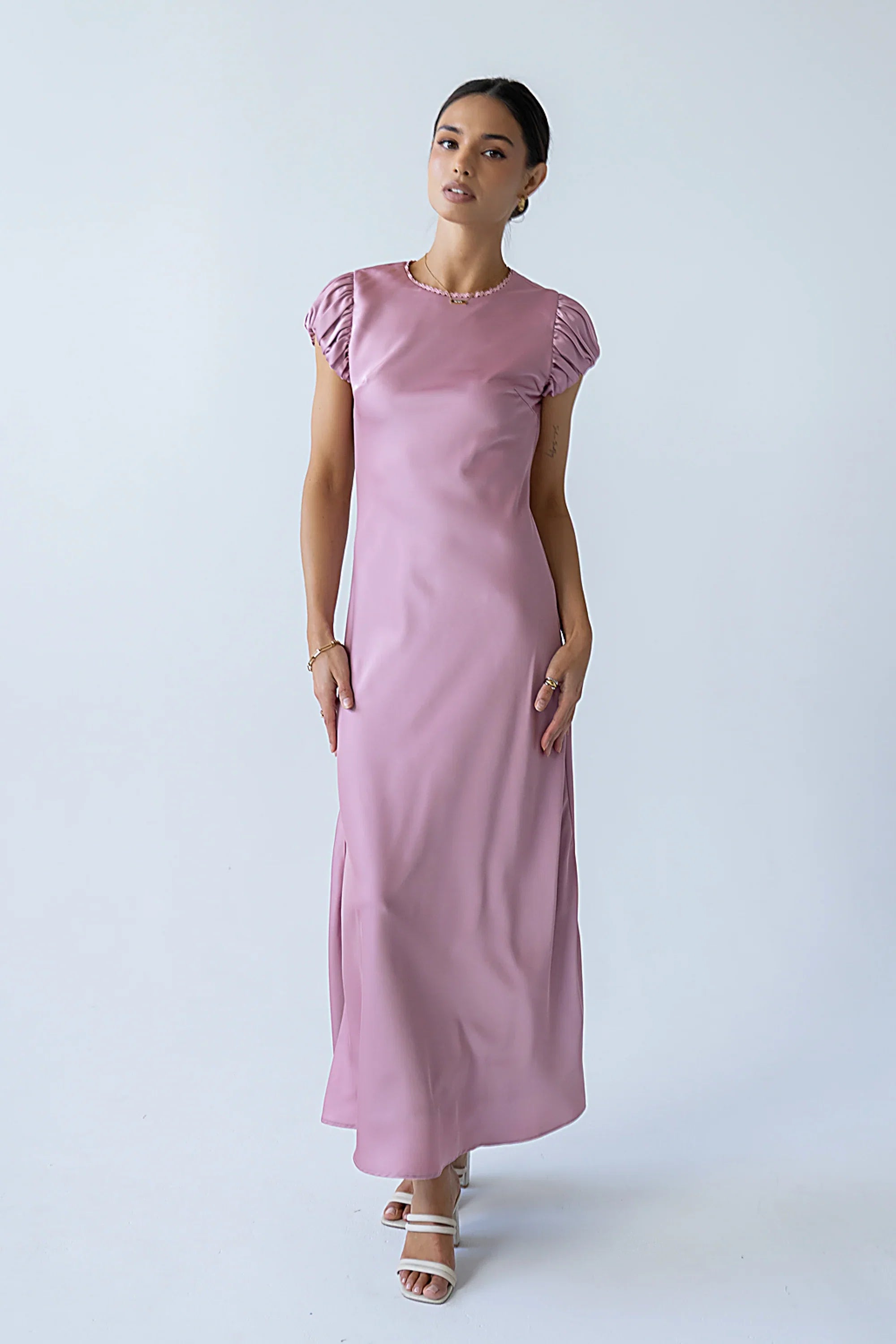 Ellianna Maxi Dress in Mauve