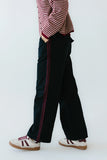 Franklin Striped Joggers in Navy