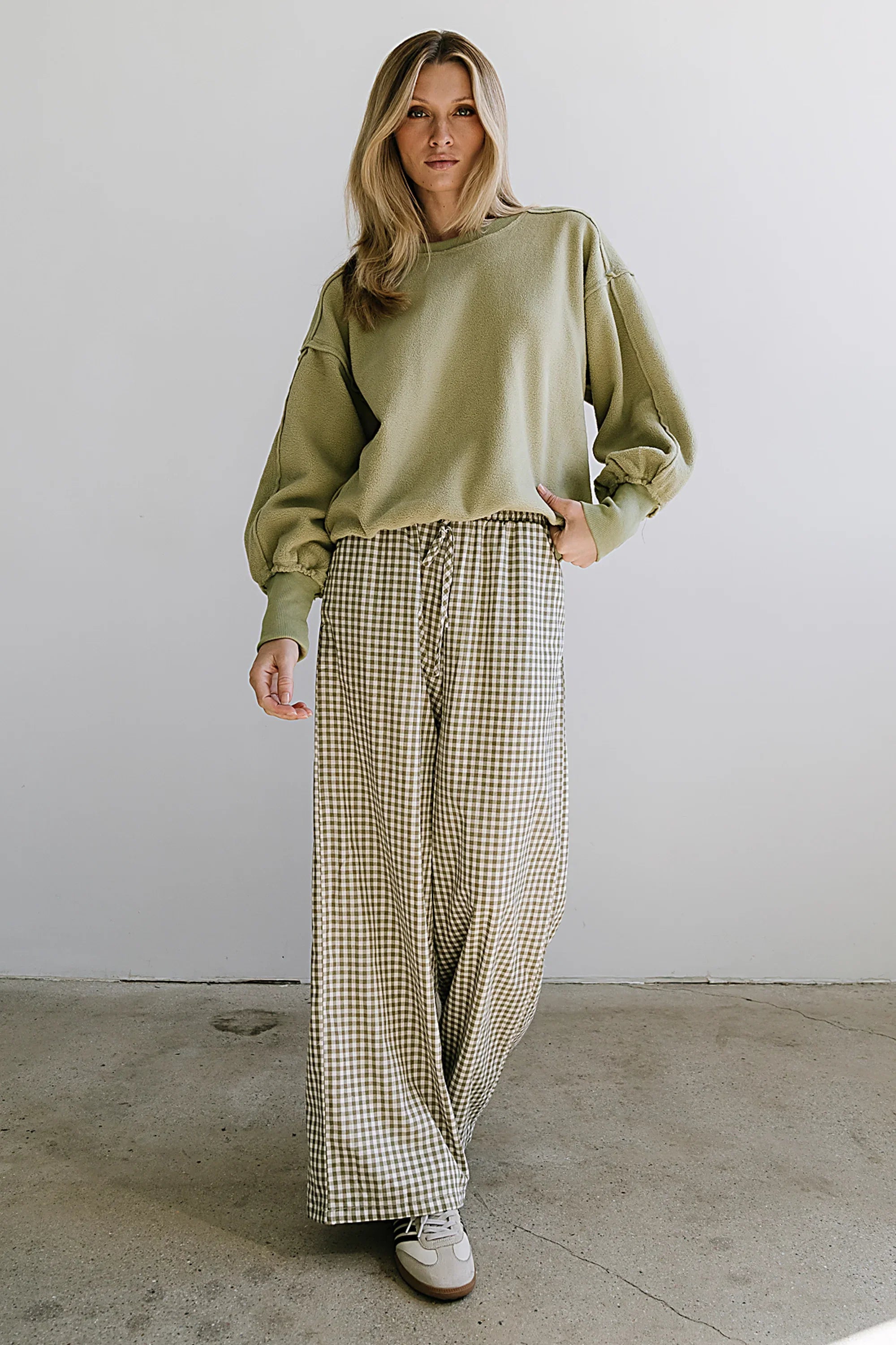 Belle Fleece Pullover Sweater