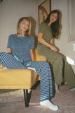 Ireland Striped Top in Blue FINAL SALE