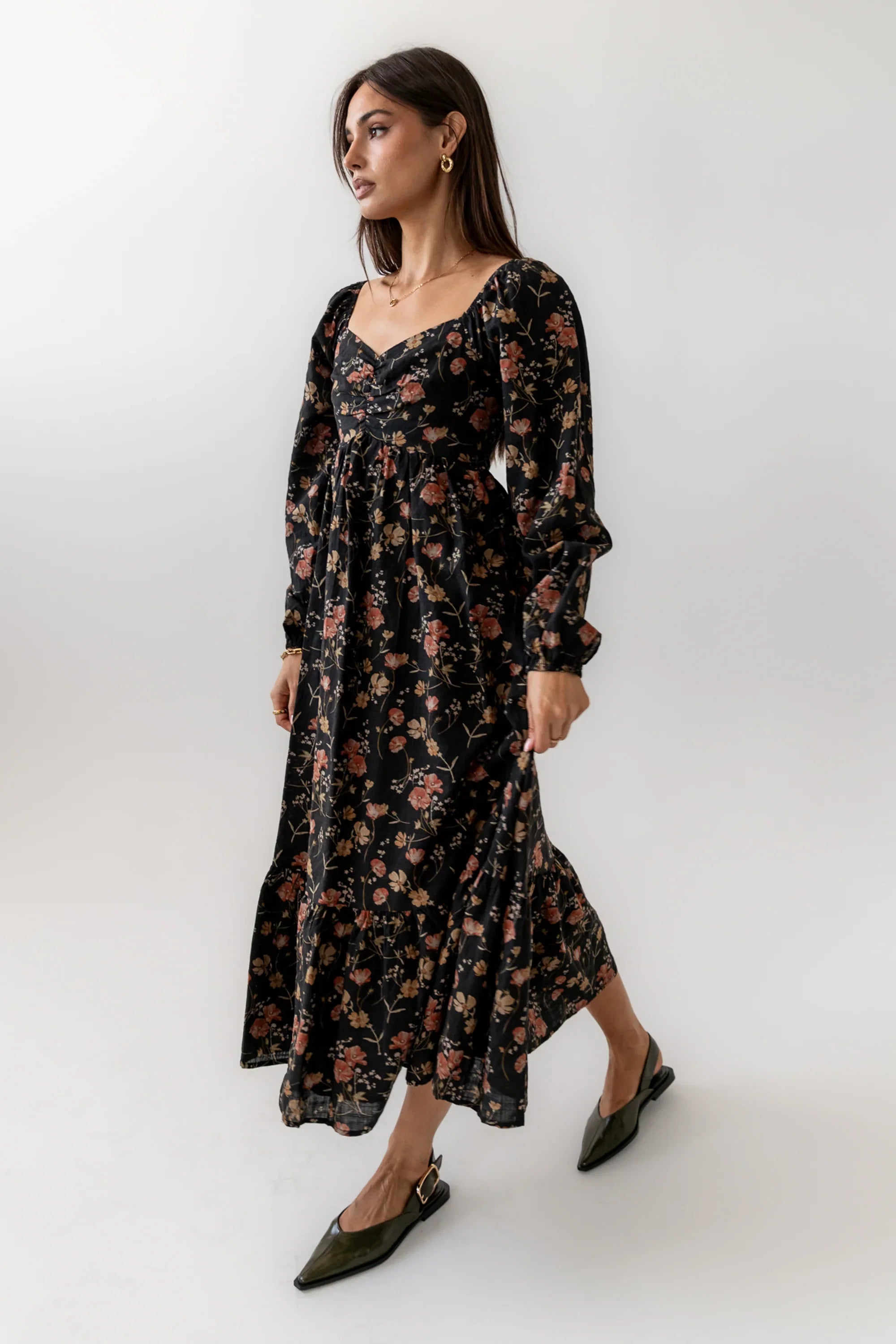 Michelle Floral Maxi Dress FINAL SALE