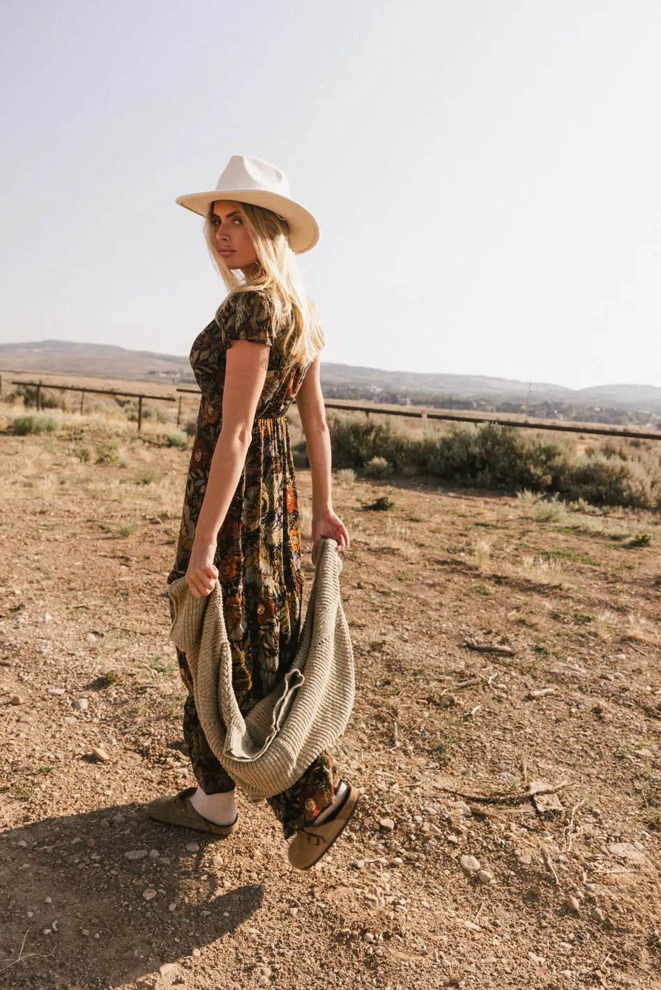 Gretchen Floral Maxi Dress FINAL SALE