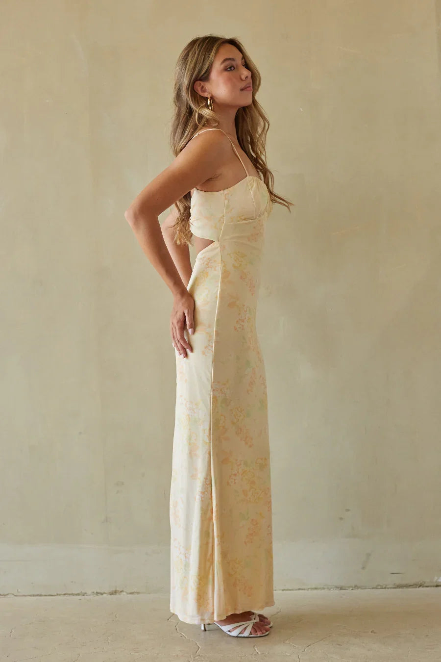 Ysabelle Twist Back Maxi Dress