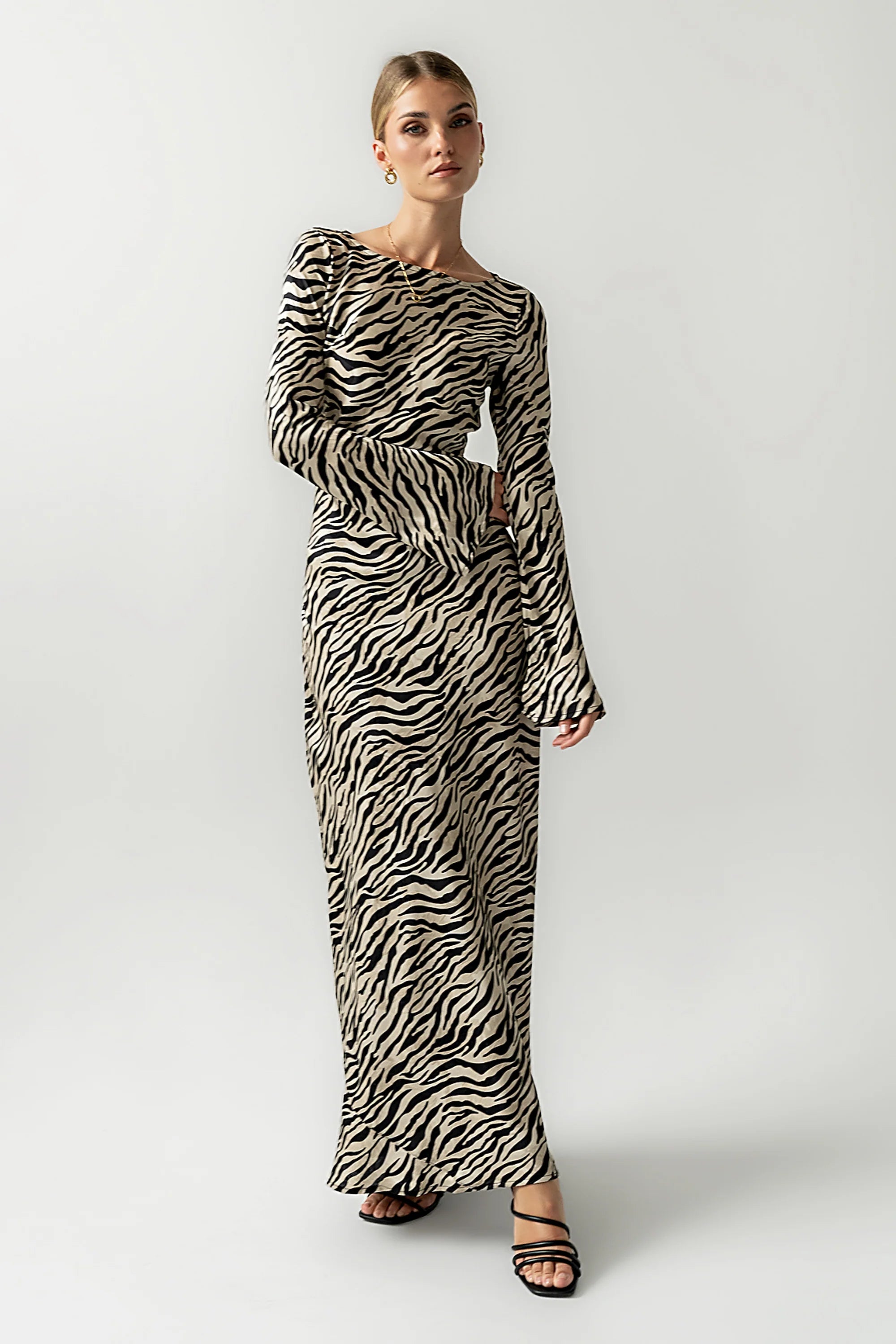 Melody Zebra Ultra Maxi Dress FINAL SALE