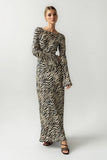 Melody Zebra Ultra Maxi Dress FINAL SALE