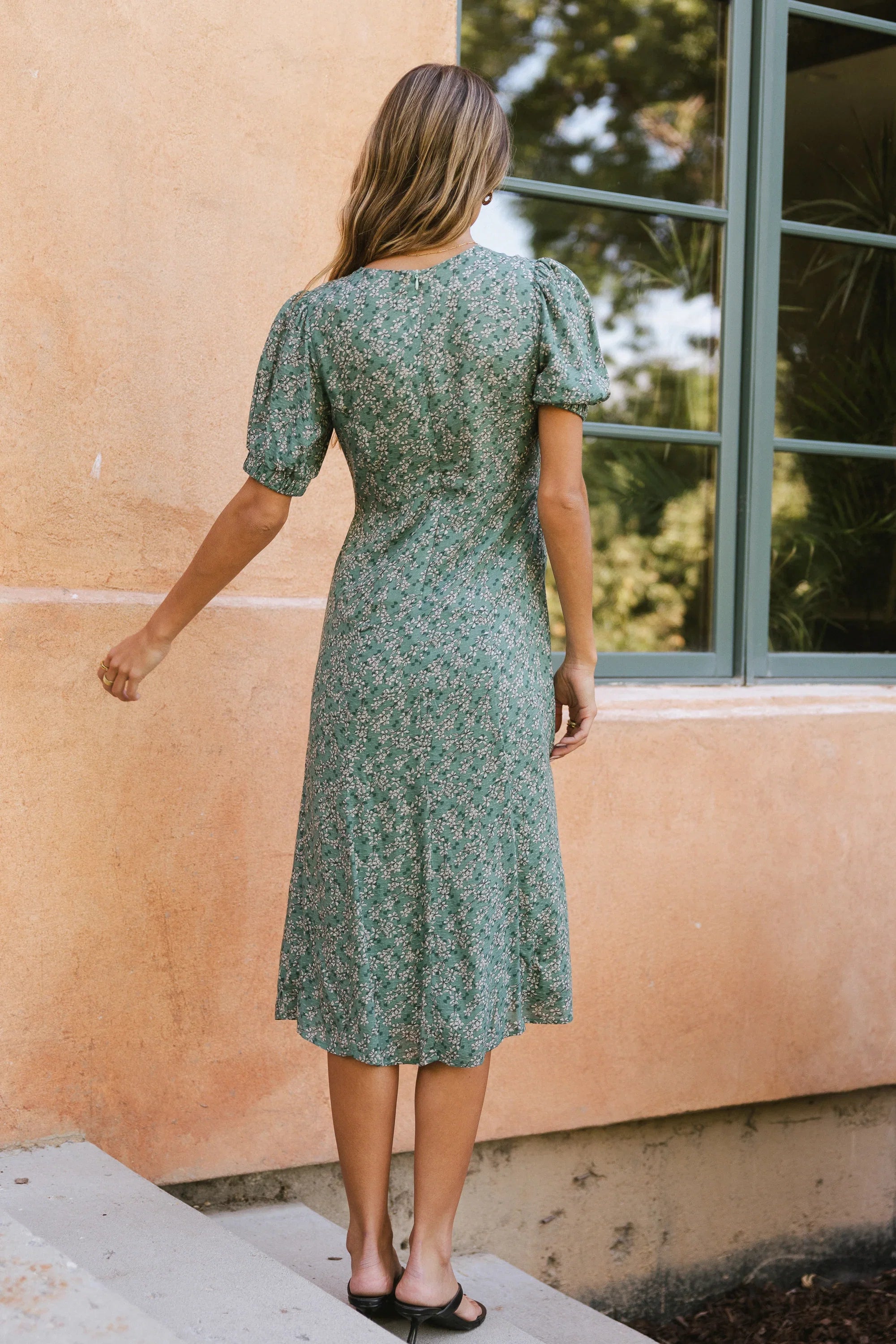 Kelsey Floral Midi Dess