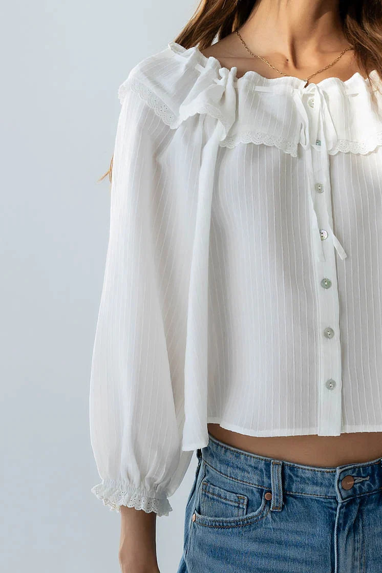 Kenzy Sheer Blouse