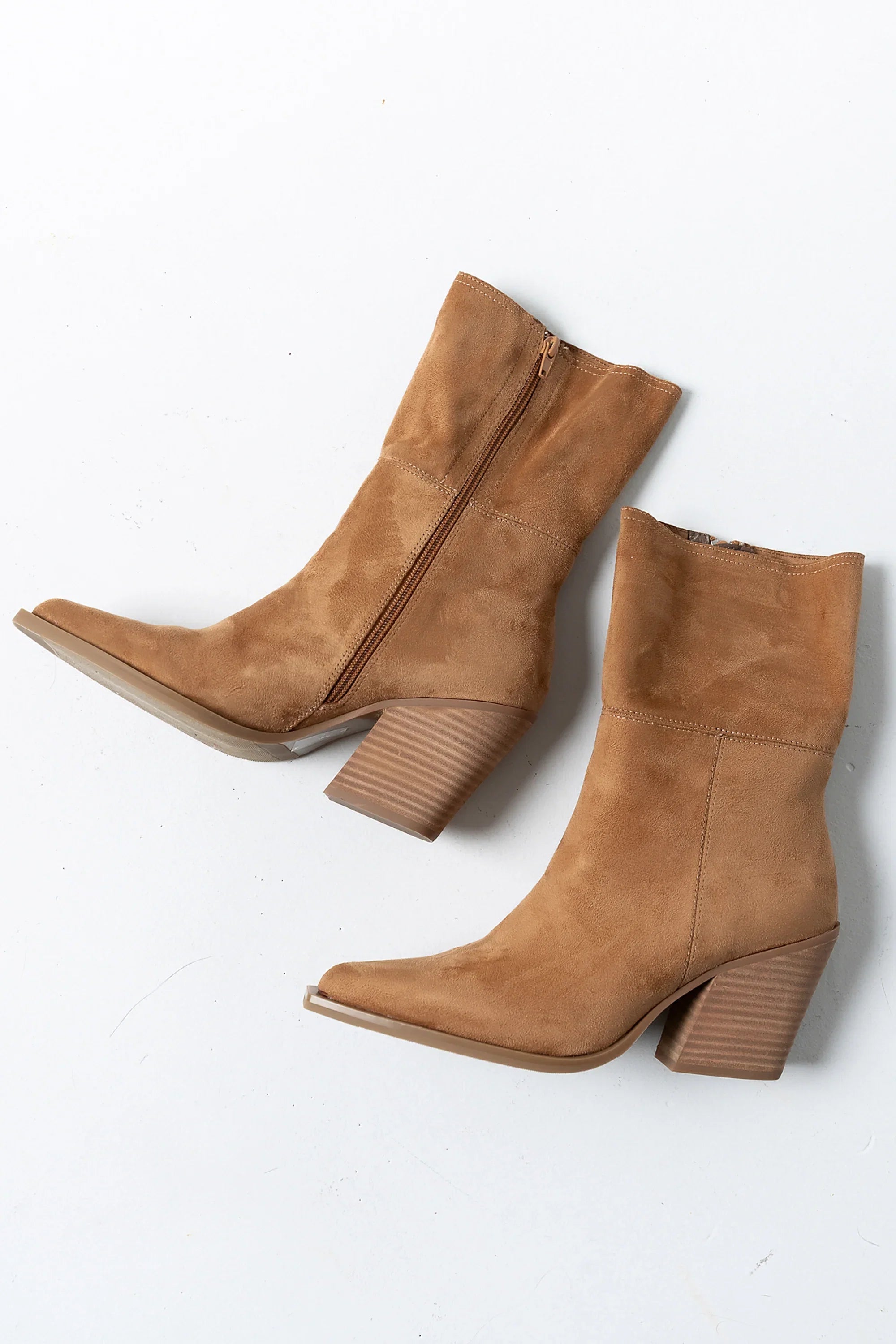 Venice Boots in Camel FINAL SALE