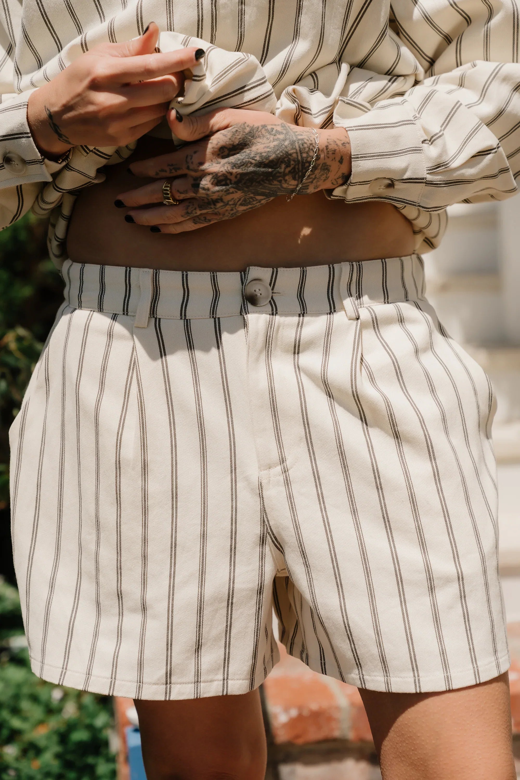 Kylee Striped Shorts