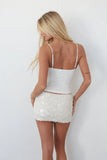 Calypso Sequin Mini Skort