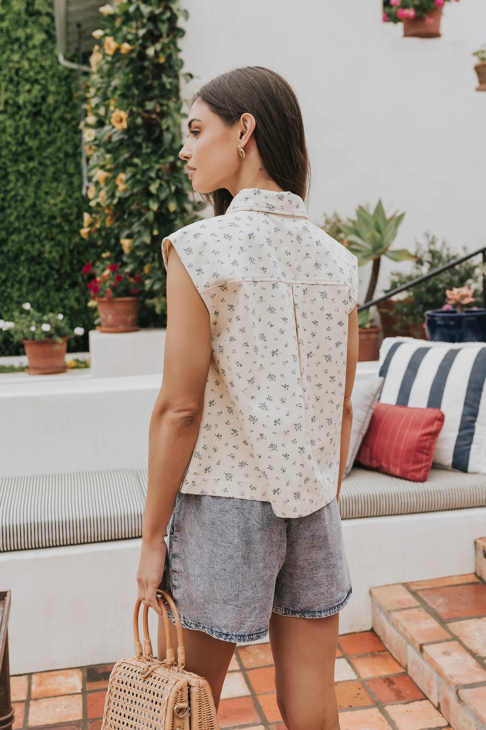 Wren Elastic Waistband Shorts