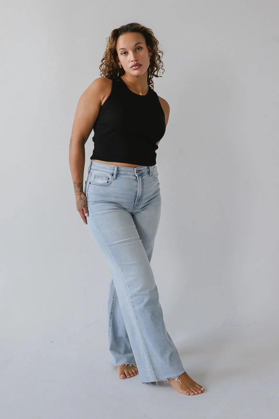 Riley Dad Jeans in Light Wash FINAL SALE