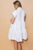 TIMELESS BEAUTY WHITE SWING DRESS FINAL SALE