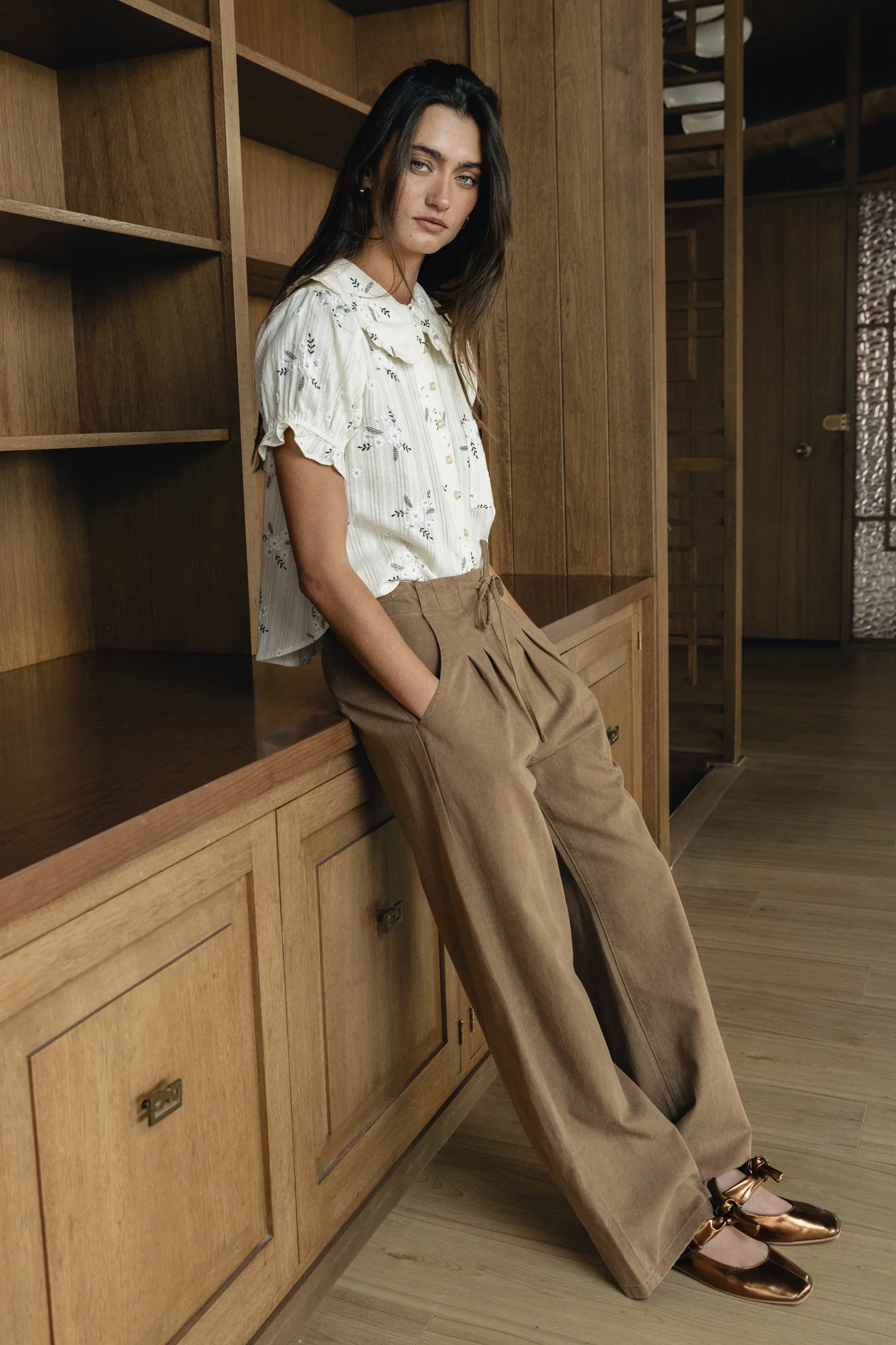 Mindy Pleated Pants