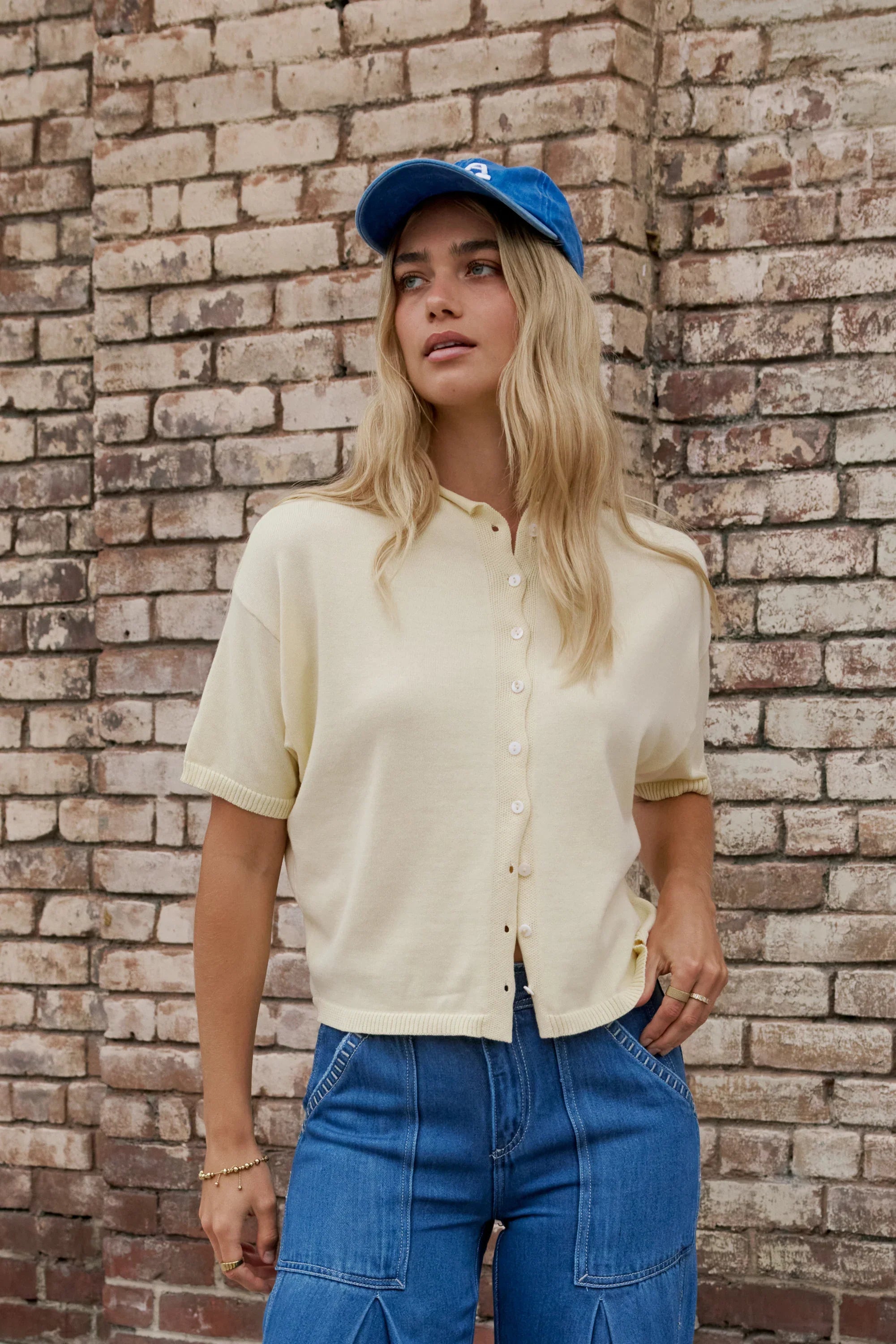 Camila Sweater in Butter Yellow FINAL SALE