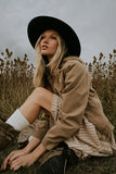 Roman Chore Jacket in Taupe
