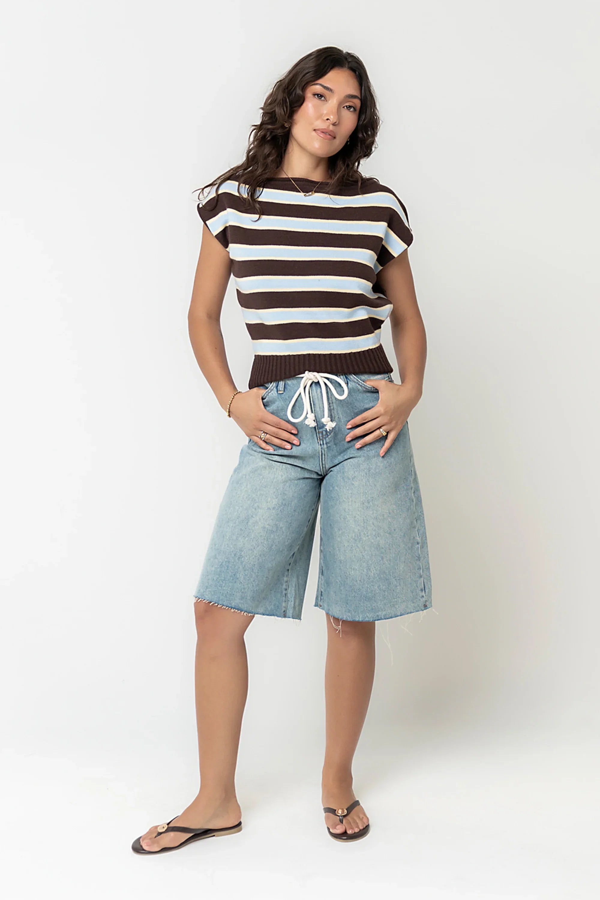 Niya Striped Sweater